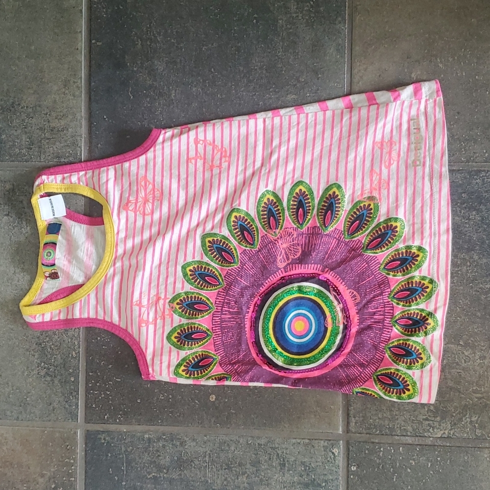 Desigual shirt and skirt set. Size 9/10. Worn once. - Picture 6 of 9